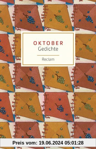 Oktober: Gedichte